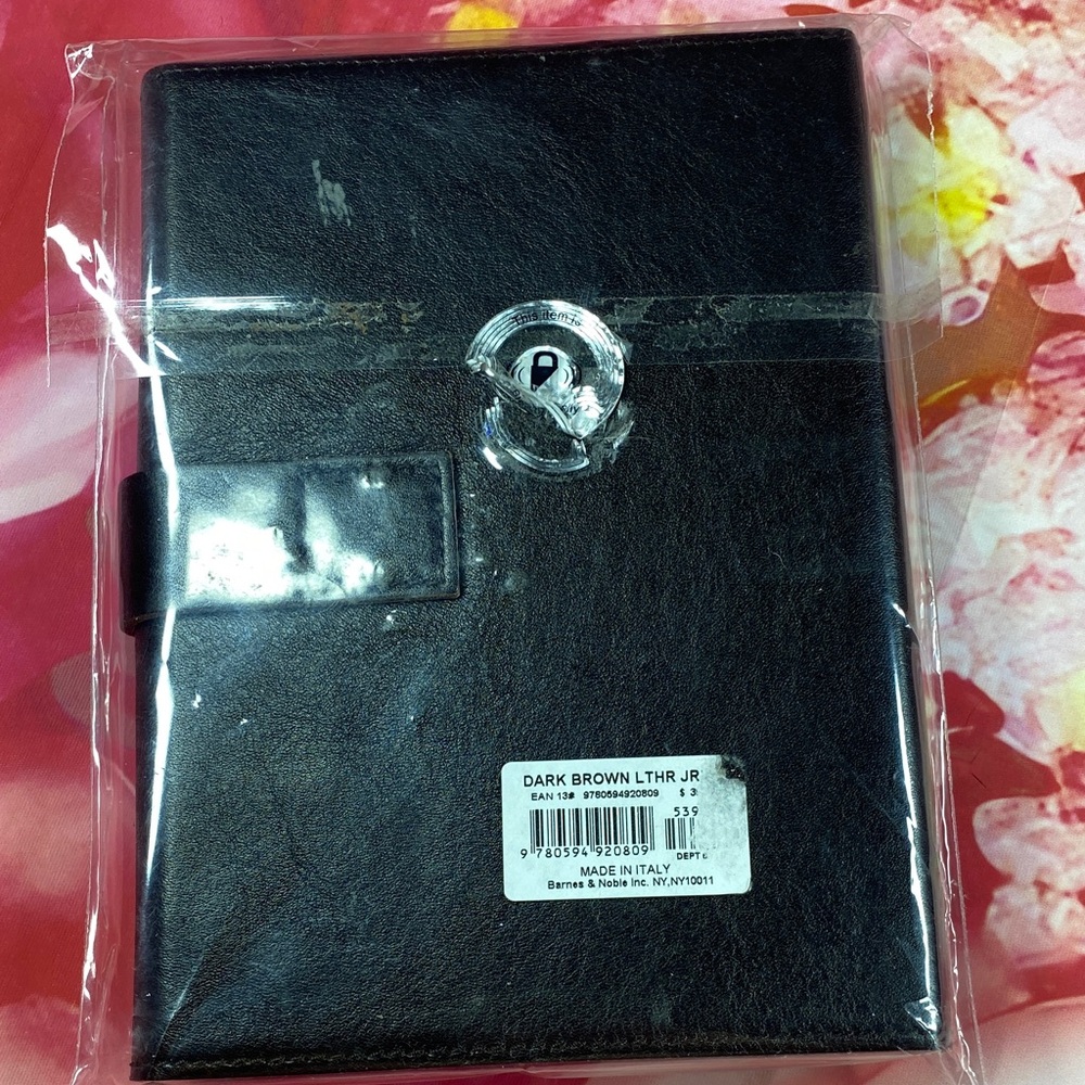 Barnes & Noble Dark Brown Leather Journal - Picture 2 of 5